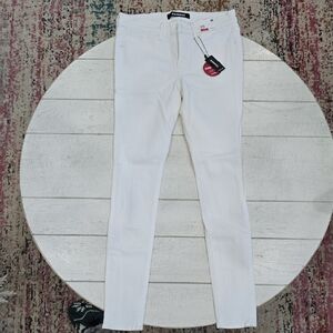 Express Women's Skinny Jeans-white